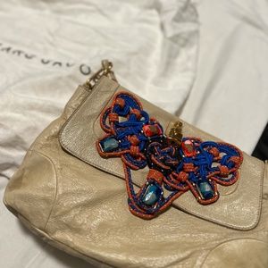Marc Jacobs handbag with a beautiful jewel piece